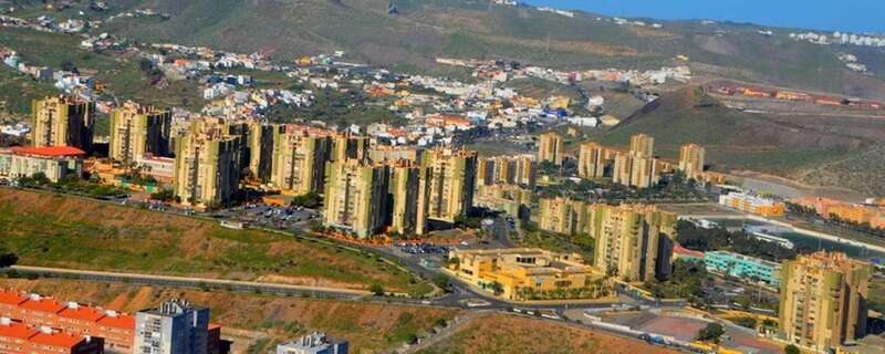 Vista aérea del Valle de Jinámar/Antonio Alí.